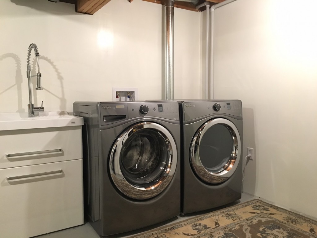 Transformer un sous-sol inutilisé en une nouvelle salle de lavage