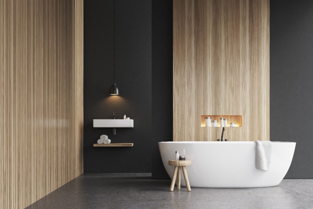Customer transforms condo pantry into new bathroom with the Sanibest® Pro